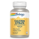 Solaray Calcium Citrate dengan Vitamin D3 10000mg - Bone Stronged and Healthy Teeth Dull Formula - Lab Verified, 60- Day Guartee - 15 Pelayan, 90 Kapsul