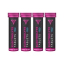 Fluid tactical- Effervescent Hydration Tablet, Electrolite Replacement & Dehydration Prevention, 4 Pack, 40 Servings (Mixed Berry)