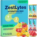 Salty Fruit Flavor Powder, Electrolyte Powder Drink Mix, Liquid Equid IV Drink for Rehydration Max 124; Sugar Free Alage 124; 9 Vitamin & Nutrients 124; 2 Hidration Factor