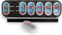 EQUADOSE Weekly Pill Organizer, Extra Large 7- Day Vitamin Jumbo Case with Removable Pods, Pengantar Kesehatan Berlebihan untuk Perjalanan Mudah dan Manajemen Kesehatan Harian, Traveler-Friendly