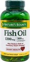 Nature 's Bounty Fish Oil, Supports Heart Health, 1200 Mg, Rapid Lease Softgels, 200 Ct