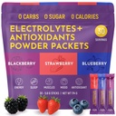 Paketnya tanpa gula 124. Keto Friendly Electrolite Packet 12.4; Variety Individual Stickpacks; Energy Drink Mix 124; Zero Calorie 124; Zero Carb (Berry Didukung, 30)