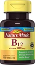 Nature Made Vitamin B-12 500 mcg Tablet 100 ea (Paket 2)