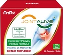 Suplemen Dukungan FitRx JointAlive untuk Perempuan & Pria, Glucosamin Chondroitin, Tipe II Collagen, Relief Joints Discomfort, Perbaikan Kartilage, Secepat 7 Hari, 60 Servis