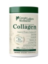 Great Lakes Wellness Collagen Peptides Powder untuk Skin, Hair, Nails, Joints & Ditraffic - Unfeated - Quick Dissolve Hydrolyzed, Non-GMO, Keto, Kosher - 10 oz