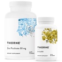 THORNE - Wellness Esensials - Zinc & Vitamin D3 Combo untuk Imune dan Bone Dukungan - 60 sampai 180