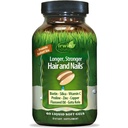 Skin & Rambut Sehat Plus Nails oleh Irwin Softgels, Nutrient Rich, Menyediakan Shine dan Kekuatan, 60 Liquid Softgels