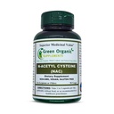 Suplemen Organik Hijau 'N-Acetyl Cysteine (NAC), 90 VCaps, Tinggi Absorbable, Non-GMO, Gluten- Free 124; Saldo Immune System and Supports Health (Paket 1)