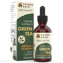 Tea Liquid Extract Drops - Dukungan Imune (antioksidan & Polyphenols) Suplemen. Promoses Energi Lembut. Ingreasi Organik, GMO Non-, Alkohol & Gluten Bebas (Non- Flavored)
