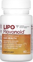 Proaktif Tambahan Kesehatan Ear Harian oleh Lipo- Flavonoid, Promotes Jangka Panjang dan Mendukung Fungsi Auditory Optimal dan Kesehatan Kognitif, 40 Caplet
