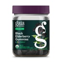 Gaia Herbs GaiaKids Black Elderberry Daily Gummies for Kids - Delicious Ammune Supplement - Tersertifikasi Organik Black Elderberry untuk Dukungan Sistem Tak Terkalahkan - 40 Gummies (Tambahan 40 Hari)