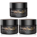 Shilajit Purest Himalaya Shilajit Shilajit Resin - Emas Tingkat 100% Shilajit Dengan Fulvic Acid & 85 + Trace Kompleks Mineral untuk Energi & Imune Dukungan, Paket 3 (6 Bulan Suppply)