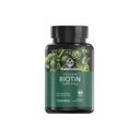 PlantFusion Vegan Biotin, Premium Vegan Biotin for Women and Men (5000mcg), Natural Hair Skin dan Nails Vitamin, 120 Vegan Capsules