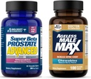 Super Beta Prostate Advanced and Ageless Male Max Nitric Oxide Booster Chewable Suplemen