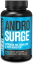 Jacked Factory Androspush Estrogen Blocker for Men - Natural Testosterone Booster for Men & Estrogen Metabolizer with Tongkat Ali, DIM, Long Jack & More - Test Booster & Muscle Builder - 120 Count