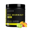 Powder Pra Workout Kaged untuk Pria & Perempuan, Mangga Lime, Sport Cerfied, 188mg Caffeine, Tambahan Nitric Oxide, Beta Alanine for Energy, Weightlift, Cardio Endurance