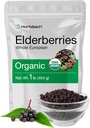 Horbach Elderberry Dry Organic 124; 1 lb Bulk Bag 124; Seluruh Eropa 124; Non- GMO, Gluten Free 124; Sambucus Nimra