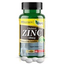American Medic & Science Chlated Zinc 50 mg Suplemen (1 Pack of 60 Tablet) Ammune Booster dan Pil Antioksidant kuat untuk Pria dan Wanita Dewasa; Sangat Absorbable Mineral, Menimbulkan Mood & Sleep