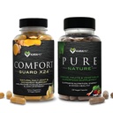 KaraMD Pure Nature & Comfort Guard Bundle 124; Whole Food Greens, Fruits & Vegetables + Movement Dukung 128; Non-GMO, Vegan, Gluten- Free (30 Pelayan)