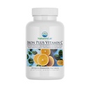 Nature 's Lab Iron Plus Vitamin C Fast Melt Tablet - Lembut pada The Stomach Carbonyl Iron, Absorpsi Tinggi untuk Sehat Red Blood cells * - 120 tablet
