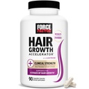 FACE FASETOR FAKTOR Perkembangan Rambut, Multivitamin Wanita & Pria, dengan Lustriva, Biotin, Horse & Vitamin A, B12, C, D & E untuk Rambut Tebal, Healthier Skin & Nails, 90 Capsules