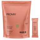 Promix Nutrection Electrolytes Powder Hydration Packet 126; Himalaya Garam Merah Muda, Magnesium, Potasium, Vitamin C 124; Gula Bebas - 30 Cacah