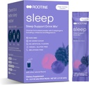 Suplemen Tidur, Melonain- Free Magnesium Quoder Tenang, GABA, L-Theanine, Myo- inositol, Tenang Minum Tidur untuk membantu Pelanam, Powder Tidur, Powder Magnesium untuk Tidur, Super Tenang Minum 24pk