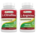 Terbaik: L- Citrulline 2000mg & L- Arginine 1000 mg