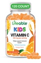 DOKTER 'S FINEST Vitamin C Gummies for Kids - Vegan, GMO Free & Gluten Free - Great Tasting Orange Flavor Pectin Chews - Anak-anak Dietary Suppplemen - 250 mg Vitamin C - 120 Jellies [60 Doses]