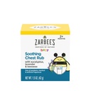 Zarbee 's Baby Soothing Chest Gosok dengan Eucalyptus & Laventus, Petroleum- Free Safe dan Efektif Formula, 1.5 Ounce