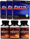 Enzyte ® + Ogoplex ® Bundle 124; Natural Male Enhancement + Prostate & Climax Enhancement - 90 Day Supply of Each Brand