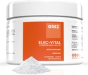 GREZ ELEC- Vital Electrolytes Powder No Sugar - Hidration Powder, Keto Electrolytes No Sugar - Complete Mineral Support, Sodium, Population, Magnesium, Zinc - 60 Servings