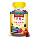 Nature Made Zero Sugar Melonatin 5mg Sleep Gummies for Adults Extra Power, 100% Obat Free Sleep Aid, Aspartame Free, 70 Sugar Free Melonalin Gummies, Pasokan Hari 70
