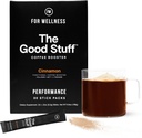 Untuk Wellness The Good Stuff Performance - Coffee Booster 124; Collagen + MCT Powder Suplement dengan L-Theanine dan Antioksidants untuk Jitter- Free Energy & Stamina 124; Non-Dairn, Keto-Friendly, 30 Pegawai