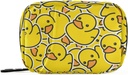 Kotak Pill Duck Cartoon Duck 7 Hari Perjalanan Kasus Pill Organizer Tas Dengan Zipper Obat Vitamin Portable