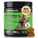 Pet Honesty Progrees for Dogs for Occational Diare & Bowel Duck Enzymes with Pregories for Gut Health for Dogs, Immunity Health & Itch Relief (Duck 90 ct)