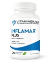 Vitamin = 121 + Inflamax ® Plus 142; Quercetin 126; Protolytic Enzymes 124; Ginger 124; Turmeric 124; Vevgie caps