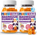 Dr. Moritz Calming dan Relaxing Kids Magnesium Gummies, Non- GMO dan Low Sugar Magnesium Kids Chewy Suplemen, Sleep Gummies Kids, Orange Flavor