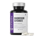 LES Labs Magnesium Glycinate - Supports Restful Sleep, Heart Health, Stress Relief, Metabolisme, Nerve & Muscle Fungsi, Lembut pada The Digetical System - Non-GMO Suplemen - 120 Kasules