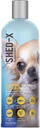 Shed- X Cair Dog Supplement, 8oz - 100% Natural - Membantu Anjing Shedding, Fish Oil for Dogs Support Skin & Coat, Dog Oil for Food with Esculty Acids, Vitamin, and Minemines