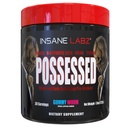 Insane Labz Possessed Low Stimulant Testosting Pra Workout Powder, Loaded with D Aspartic Acid and Creatine Fumelled by AMPiberry and OXYgold, 30 Srvgs, Gummy Worm