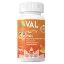 VAL Magnesium untuk Anak-anak; Tinggi Magnesium Absorpsi untuk Tenang, Relaxation & Focus 124; Mg Glycinate, Citrate & Taurte 126; dengan Vitamin B6, D & C 124; Sugar- Free, Non-GMO 124; 60 Chewable Tablets