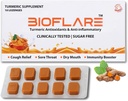 Turmeric Lozenges - Sugar Free Cough Drops for Adules, Sore Throat Relief & Dry Mouth Lozenges - Suplemen Curcumin Turmeric, Dukungan Anti Inflammatory, Cough Suppresan (10 Count)