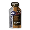GU Energy Roctane Ultra Endurance Energy Gel, Vegan, Gluten- Free, Kosher, dan Dairy- Free On- TheGo Olahraga Nuklir, Biking, atau Skiing, Cold Brew 2X Caffeine (24 Paket)