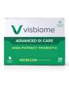Visbiome ® Advanced GI Care - High Potency Probiotic 450 Milyar Power - 30 Packets Unflashored Powder - Original De Simone Formulasi - Shipped Cold in Recyclable Cooler dengan Temperatur Monitor.
