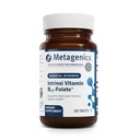 Metagenik Intrinsi Vitamin B12-Folate - with Methylcobamin, L-5-MTHF & Intrinsik Factor - Dupport Energy Metabolisme, Nervous System & Heart Health - Non-GMO & Glten- Free - 180 Tablet