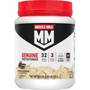 Muscle Milk Genuine Powder, Cookies 'N Crème, 1.93 Pounds, 13 Servings, 32g Protein, 3g Sugar, Calcium, Vitamin A, C & D, NSF Bersertifikat untuk Sport, Energizing Snack, Packaging May Vary