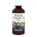 Pelindung Host Elderberry Plus Syrup - Imuniune, Respiratory & Lung Dupport * - Limid Mushroom Suplemen dengan Turkey Tail, Reishi, Agarikon & Chaga * - 4 fli oz (12 Pelayan)