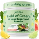 Bidang Bubuk Superfood Hijau dengan Spirulina organik, Chlorella, Beet Root Powder - Bacillus Coagulans Probiotic, Plant-Based Mix Supporting Gut Health, Imunitas, Bloom ke Kesehatan, 28 Scoops (1)