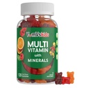 YumVs Kids Multivitamin Gummies - Fruit Flavored Chewable Children 's Multivitamin - Kids Vitamin Gummy with 12 Mineral & Vitamin A C D3 E B6 B12 (120 Count (Pack of 1))